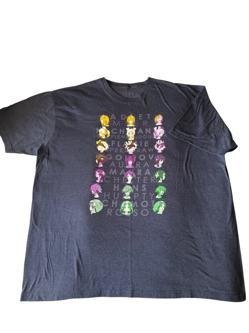 Rokka: Braves Of The Six Flowers Anime Graphic Tee - 3X - Crunchyroll Edition